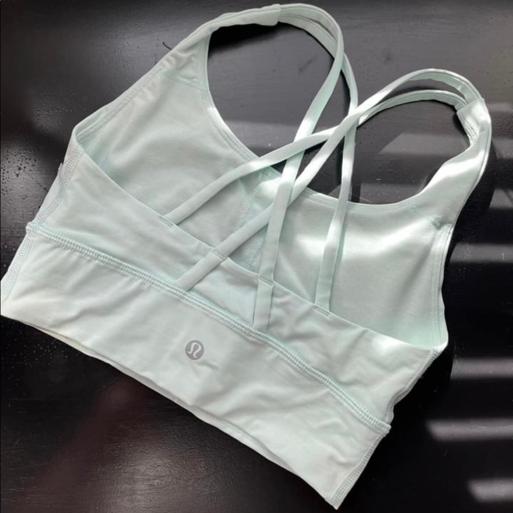 Brand new without tags Lulu lemon sports bra in wild mint.Not worn.